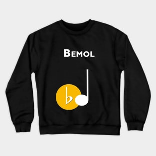 nota Bemol - flat note Crewneck Sweatshirt